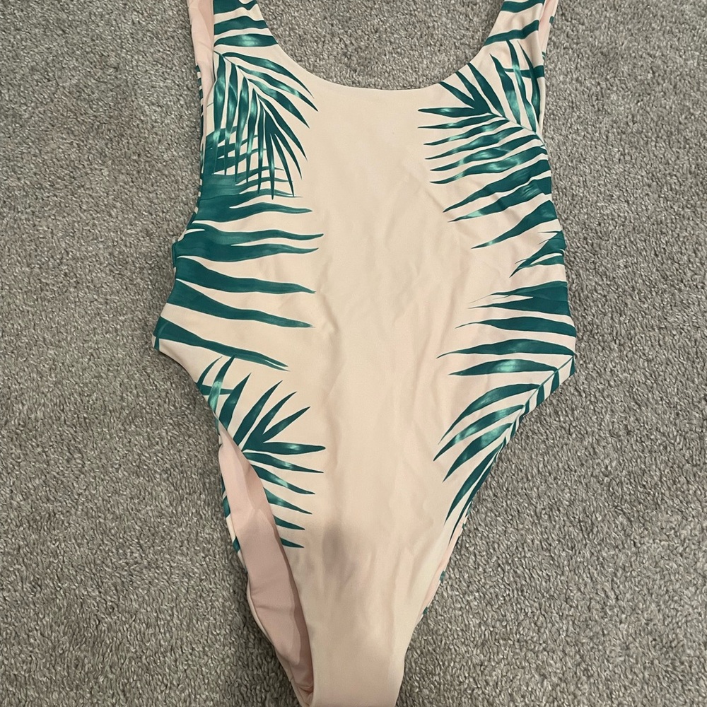 Aerie Soft Pink One-Piece Swimsuit